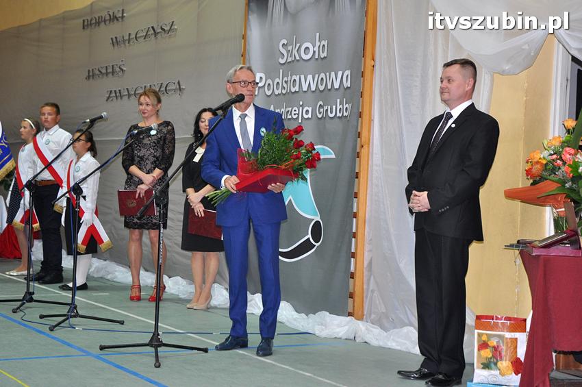 Uroczystość nadania SP Kołaczkowo imienia Andrzeja Grubby