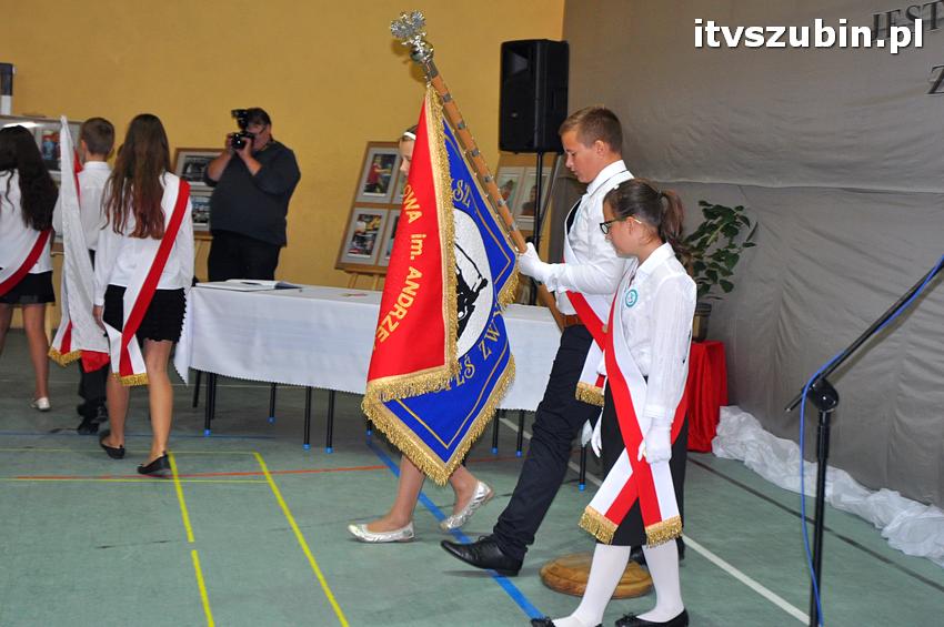 Uroczystość nadania SP Kołaczkowo imienia Andrzeja Grubby
