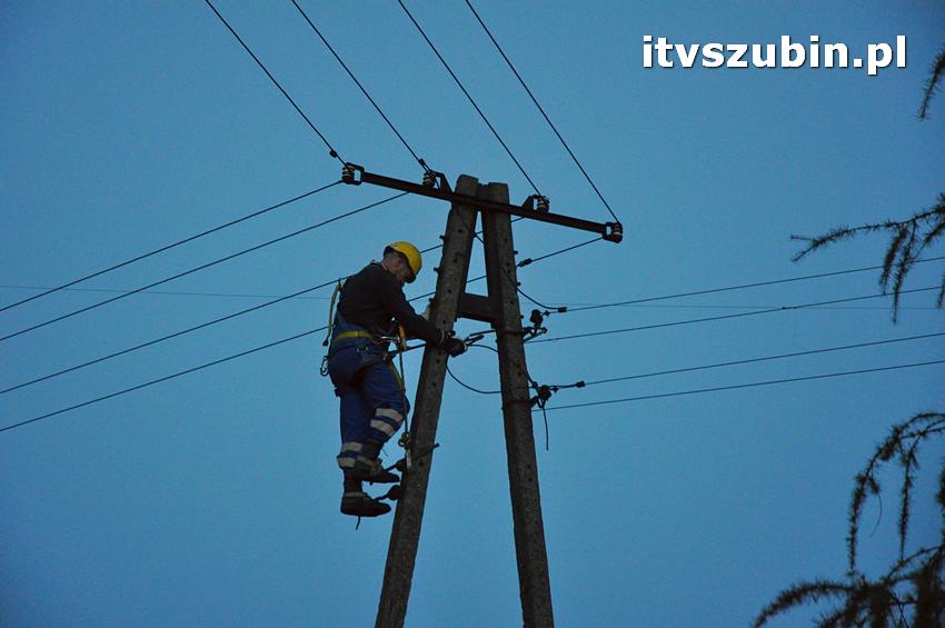 Pożar domu jednorodzinnego w Nowym Świecie