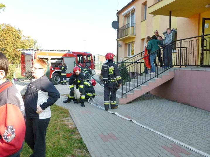 Próbny alarm ewakuacyjny w ZSS Szubin