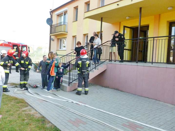 Próbny alarm ewakuacyjny w ZSS Szubin