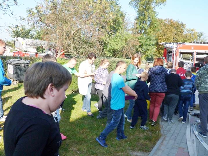 Próbny alarm ewakuacyjny w ZSS Szubin