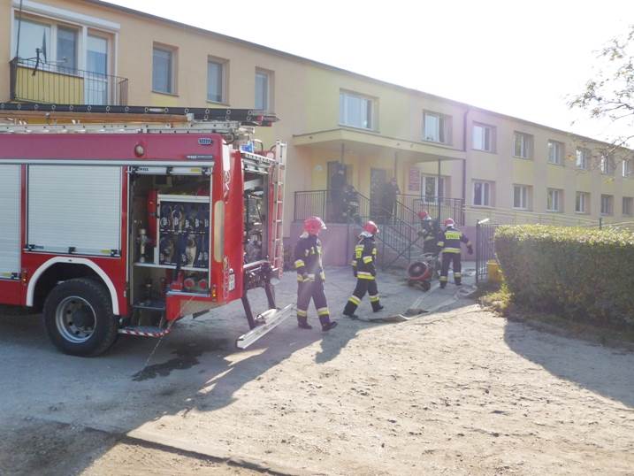 Próbny alarm ewakuacyjny w ZSS Szubin