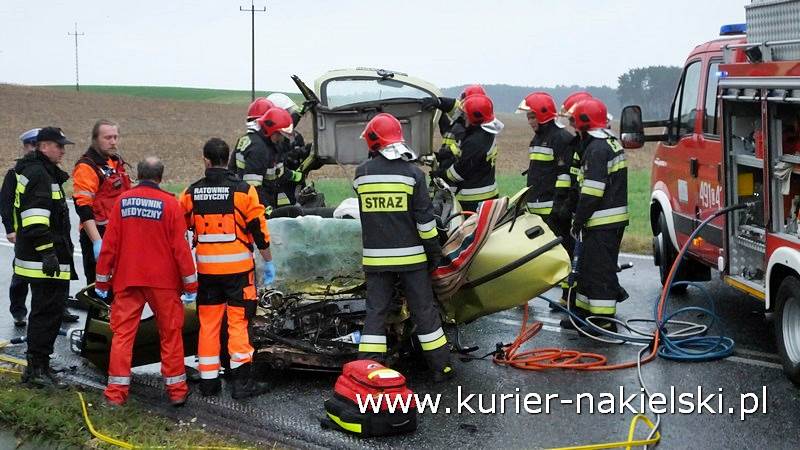 Tragiczny wypadek pod Wieszkami. Dwie osoby nie żyją [USTALENIA POLICJI]
