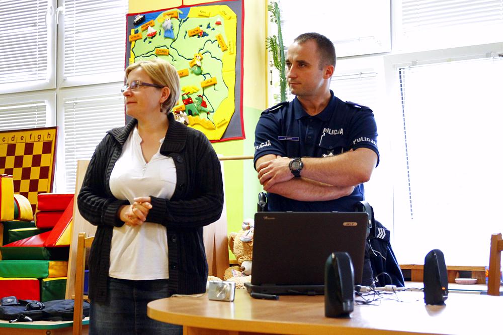Warsztatów z Policjantami w ZS w Szubinie