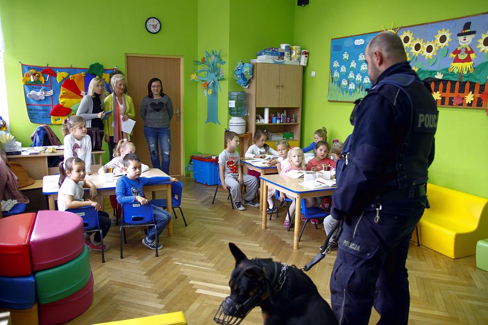 Warsztatów z Policjantami w ZS w Szubinie