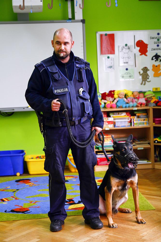 Warsztatów z Policjantami w ZS w Szubinie