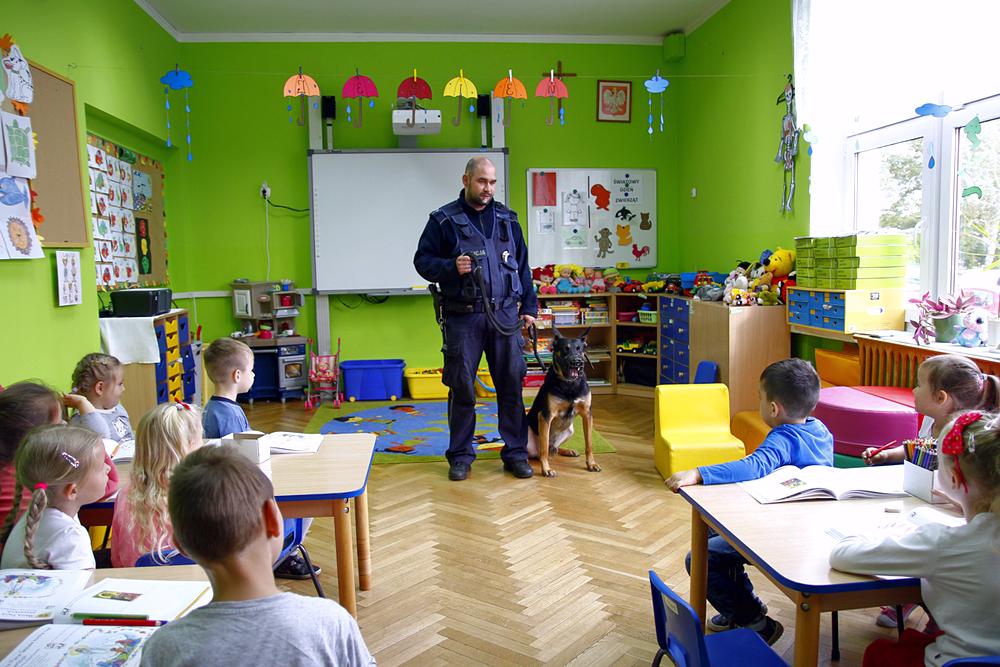 Warsztatów z Policjantami w ZS w Szubinie