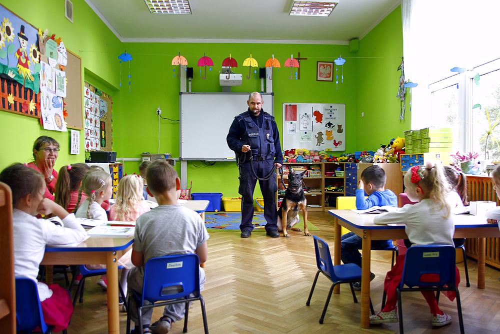 Warsztatów z Policjantami w ZS w Szubinie