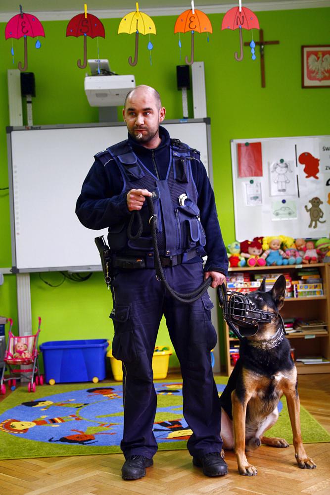 Warsztatów z Policjantami w ZS w Szubinie