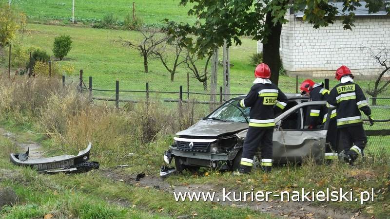 Zdarzenie drogowe na drodze krajowej nr 10 w Trzeciewnicy