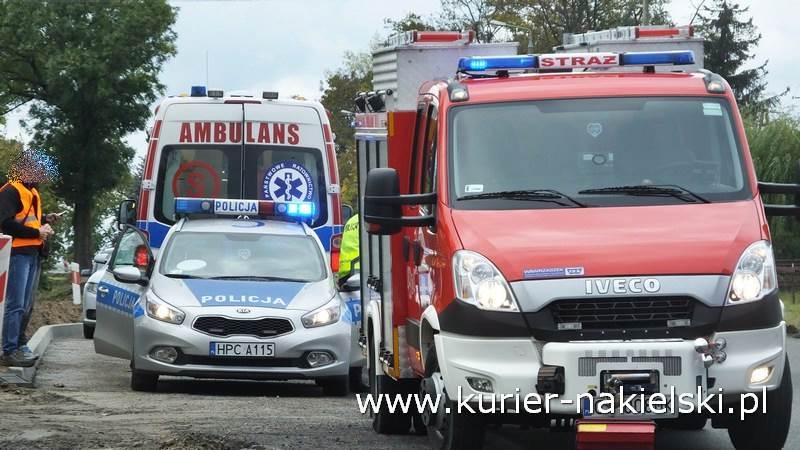 Zdarzenie drogowe na drodze krajowej nr 10 w Trzeciewnicy