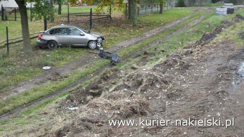 Zdarzenie drogowe na drodze krajowej nr 10 w Trzeciewnicy