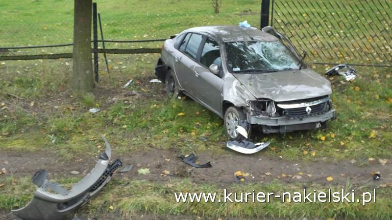 Zdarzenie drogowe na drodze krajowej nr 10 w Trzeciewnicy