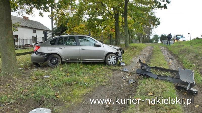 Zdarzenie drogowe na drodze krajowej nr 10 w Trzeciewnicy