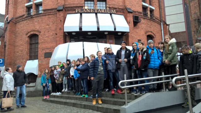 Spotkanie uczniów z Toruniem