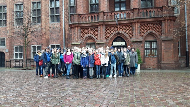 Spotkanie uczniów z Toruniem