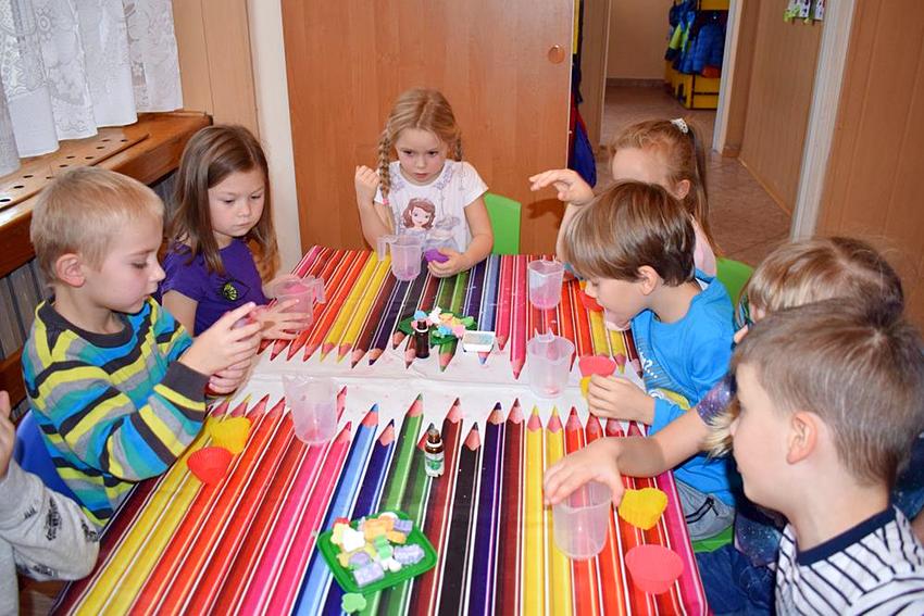 ?Warsztaty mydlarskie? w Samorządowym Przedszkolu nr w 2 Szubinie