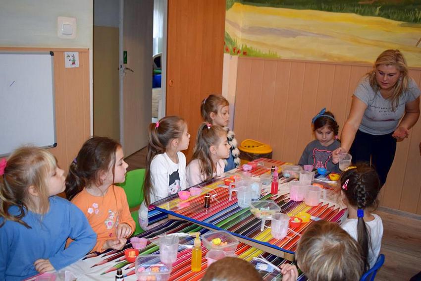 ?Warsztaty mydlarskie? w Samorządowym Przedszkolu nr w 2 Szubinie