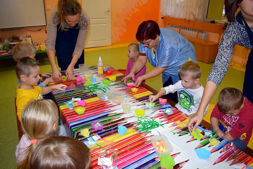 ?Warsztaty mydlarskie? w Samorządowym Przedszkolu nr w 2 Szubinie