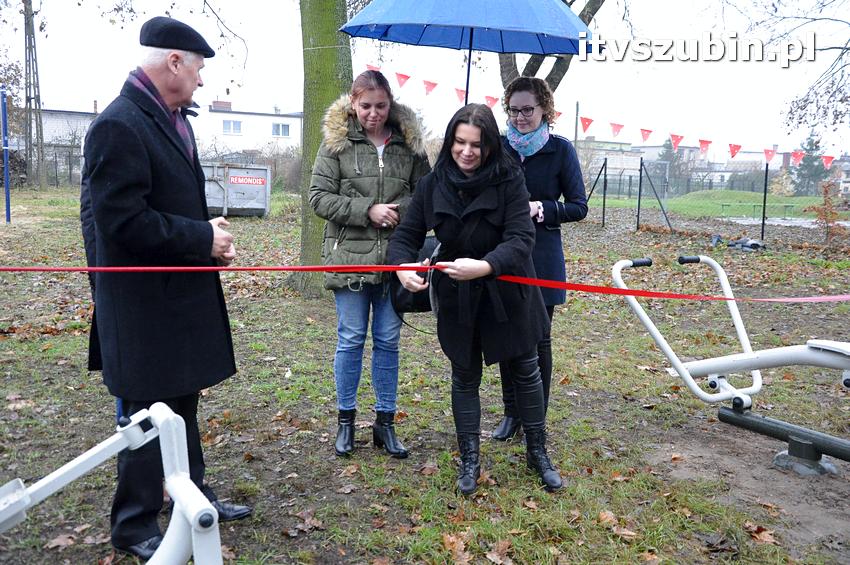 Uroczyste otwarcie siłowni zewnętrznej w Kowalewie