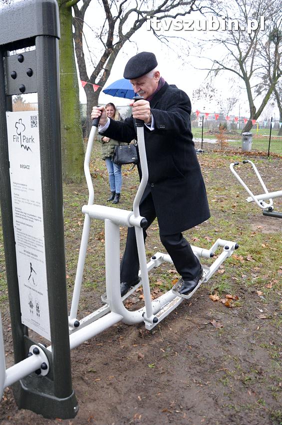 Uroczyste otwarcie siłowni zewnętrznej w Kowalewie