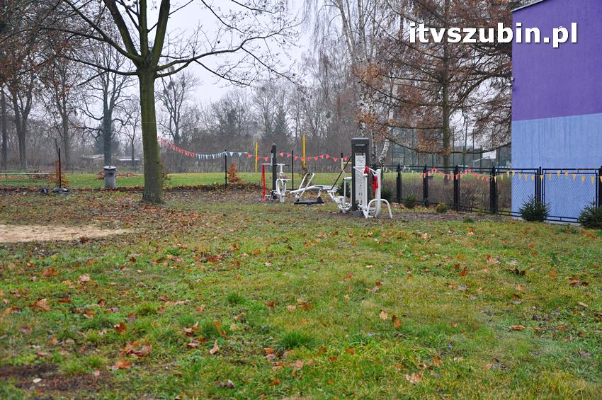 Uroczyste otwarcie siłowni zewnętrznej w Kowalewie