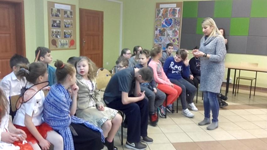 Spotkanie integracyjne uczniów SP Tur z uczniami z ZSS Szubin 