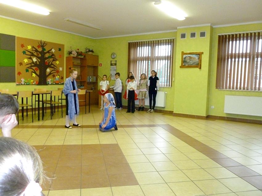 Spotkanie integracyjne uczniów SP Tur z uczniami z ZSS Szubin 