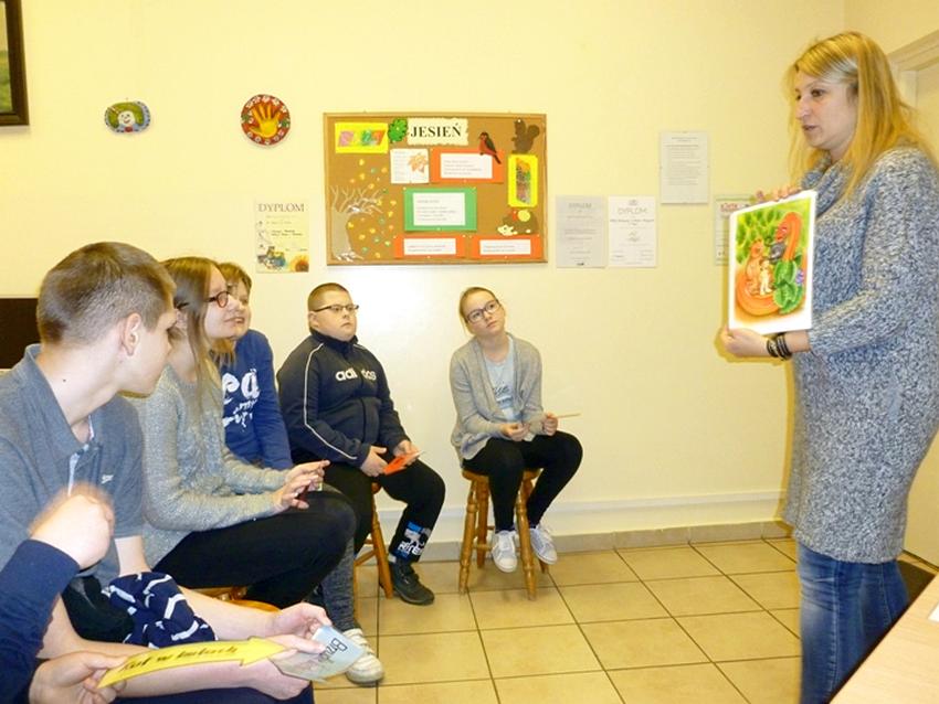 Spotkanie integracyjne uczniów SP Tur z uczniami z ZSS Szubin 