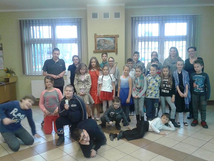 Spotkanie integracyjne uczniów SP Tur z uczniami z ZSS Szubin 