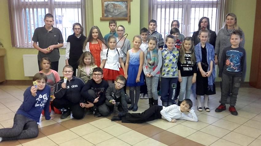 Spotkanie integracyjne uczniów SP Tur z uczniami z ZSS Szubin 