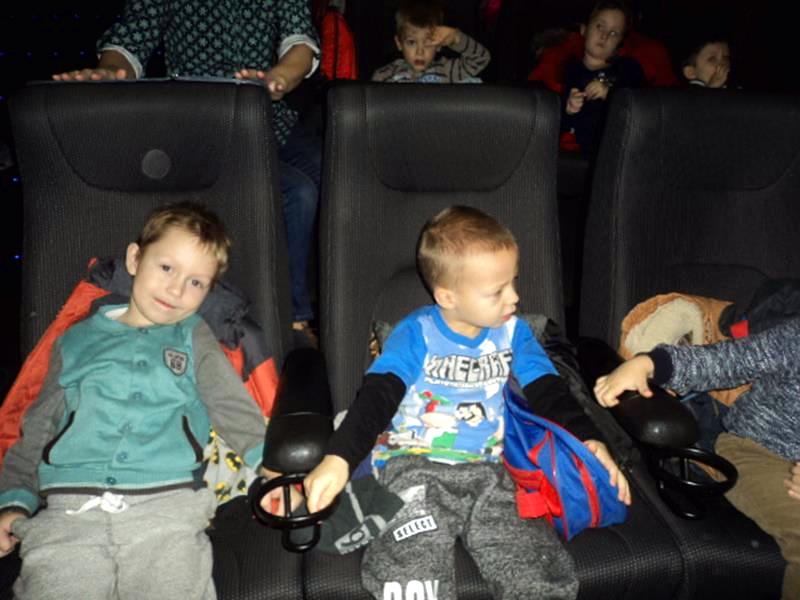 Wycieczka autokarowa dzieci z Samorządowego Przedszkola nr 2 do Multikina w Bydgoszczy