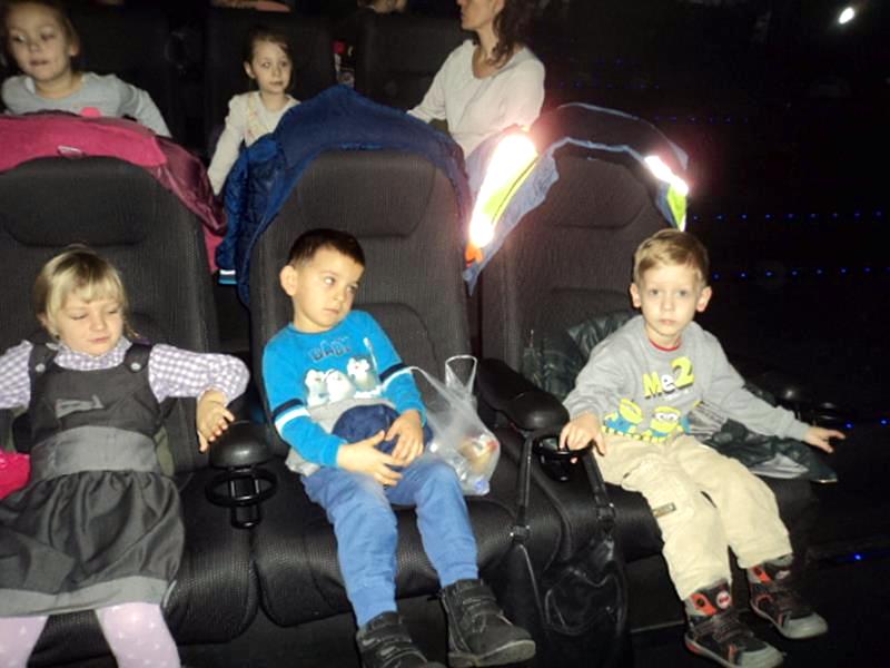 Wycieczka autokarowa dzieci z Samorządowego Przedszkola nr 2 do Multikina w Bydgoszczy