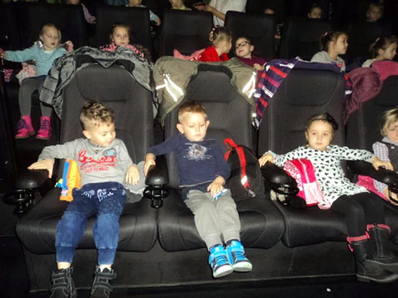 Wycieczka autokarowa dzieci z Samorządowego Przedszkola nr 2 do Multikina w Bydgoszczy