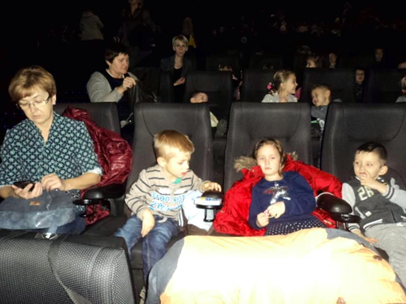 Wycieczka autokarowa dzieci z Samorządowego Przedszkola nr 2 do Multikina w Bydgoszczy