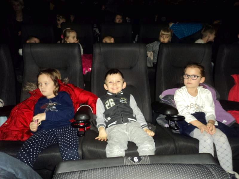 Wycieczka autokarowa dzieci z Samorządowego Przedszkola nr 2 do Multikina w Bydgoszczy