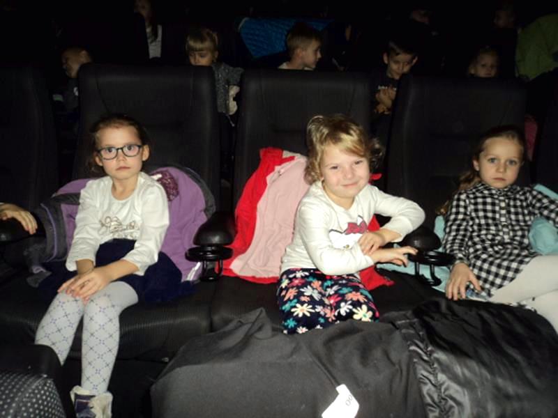 Wycieczka autokarowa dzieci z Samorządowego Przedszkola nr 2 do Multikina w Bydgoszczy