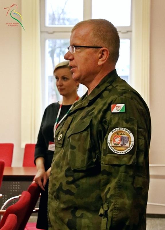 Kadeci klasy wojskowej ITL z ZSP w Urzędzie Miejskim w Szubinie