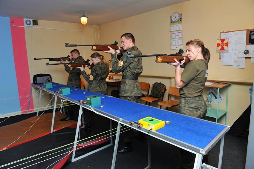 Dobowe szkolenie taktyczne uczniów kadetów klasy wojskowej I TL z ZSP w Szubinie
