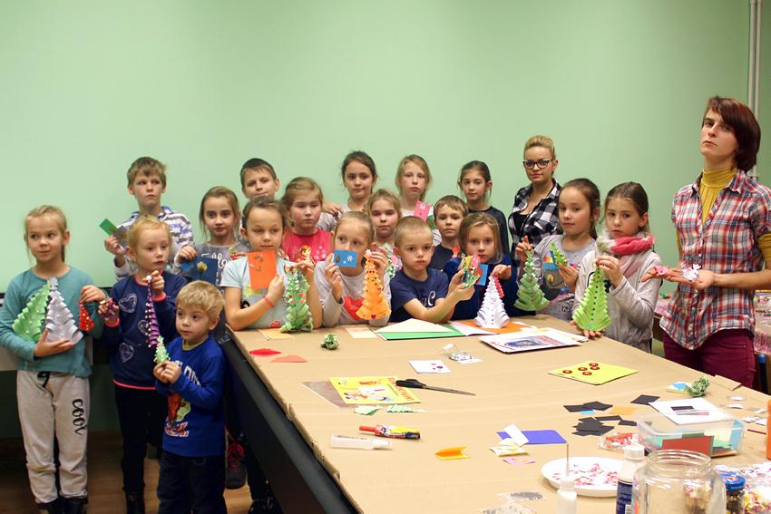 Artystyczna środa w świetlicy wiejskiej w Kołaczkowie