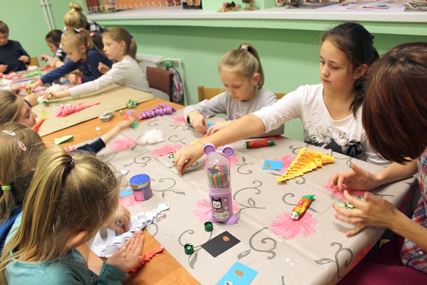 Artystyczna środa w świetlicy wiejskiej w Kołaczkowie