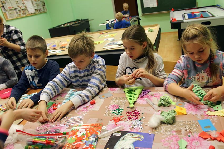 Artystyczna środa w świetlicy wiejskiej w Kołaczkowie