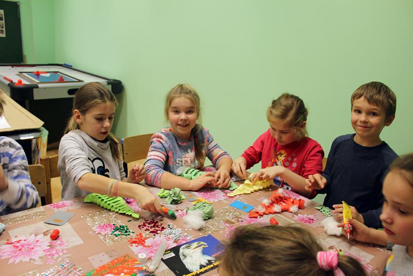 Artystyczna środa w świetlicy wiejskiej w Kołaczkowie