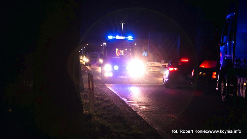 Groźny wypadek na krzyżówce do Wapna