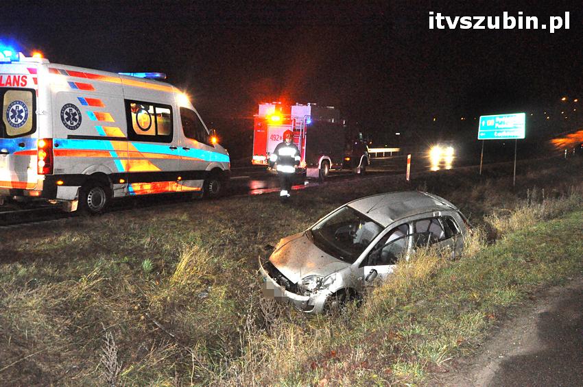 Pechowa niedziela na szubińskich drogach dla mieszkańców Torunia