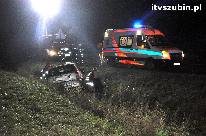 Pechowa niedziela na szubińskich drogach dla mieszkańców Torunia