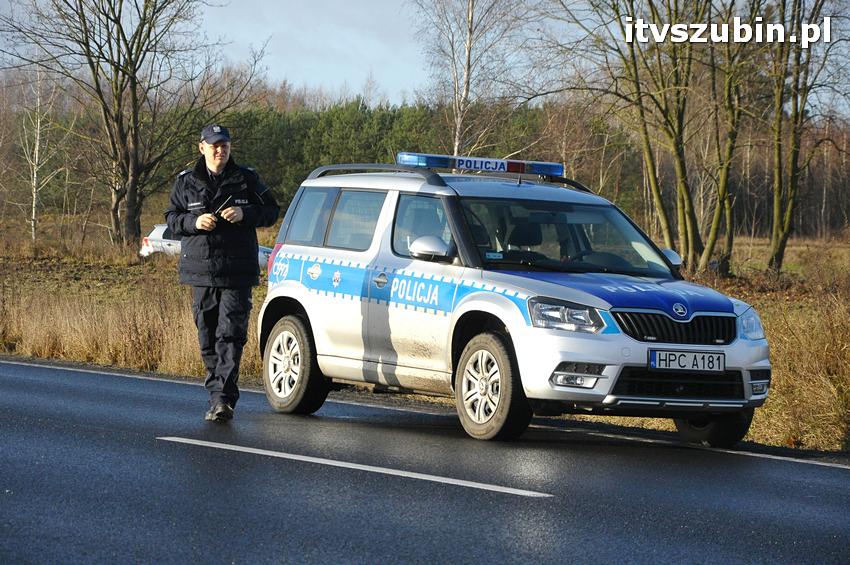 Pechowa niedziela na szubińskich drogach dla mieszkańców Torunia