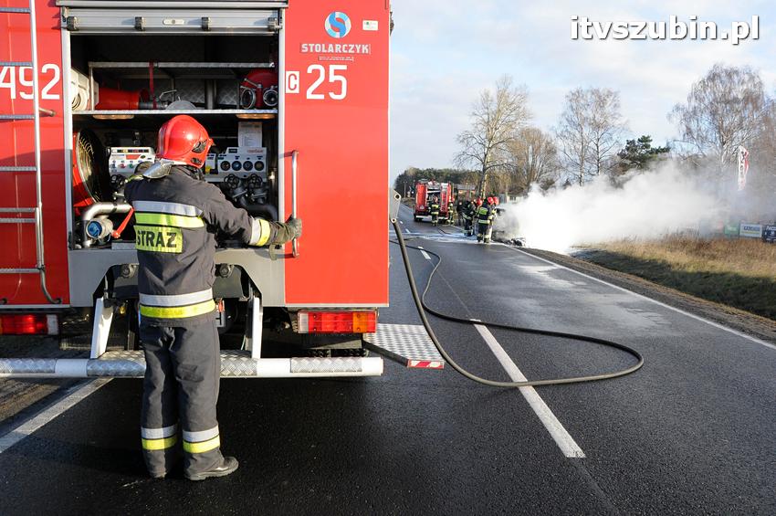 Pechowa niedziela na szubińskich drogach dla mieszkańców Torunia