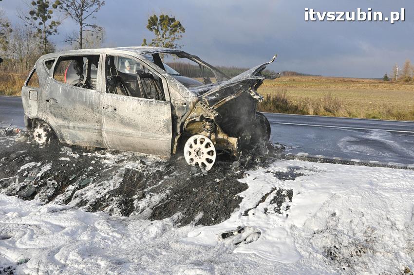 Pechowa niedziela na szubińskich drogach dla mieszkańców Torunia